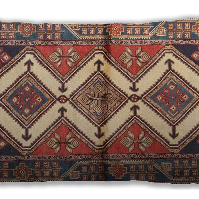 Traditional Classic Rectangular Brown Red Lumbar Throw Pillow, 13 inch by 19 inch, lbtr4028