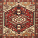 Square Traditional Red Persian Rug, tr402