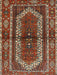 Traditional Saffron Red Persian Rug, tr4032