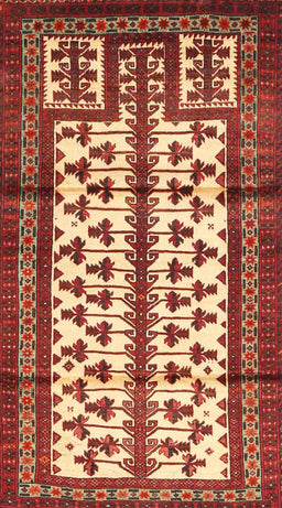Machine Washable Traditional Sand Brown Rug, wshtr4033