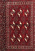 Traditional Chestnut Brown Persian Rug, tr4036
