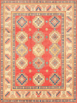 Machine Washable Traditional Red Rug, wshtr403