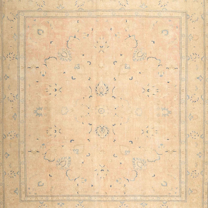 Traditional Brown Gold Persian Rug, tr4040
