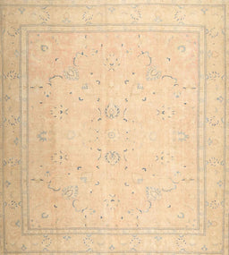 Machine Washable Traditional Brown Gold Rug, wshtr4040