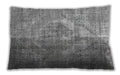 Traditional Classic Rectangular Silver Gray Lumbar Throw Pillow, 13 inch by 19 inch, lbtr4041