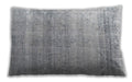 Traditional Classic Rectangular Light Gray Lumbar Throw Pillow, 13 inch by 19 inch, lbtr4042