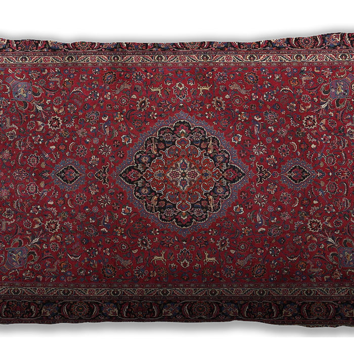 Traditional Classic Rectangular Dark Almond Brown Lumbar Throw Pillow, 13 inch by 19 inch, lbtr4044