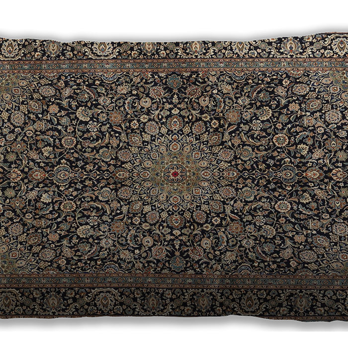 Traditional Classic Rectangular Burgundy Brown Lumbar Throw Pillow, 13 inch by 19 inch, lbtr4046