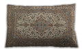 Traditional Classic Rectangular Sepia Brown Lumbar Throw Pillow, 13 inch by 19 inch, lbtr4048