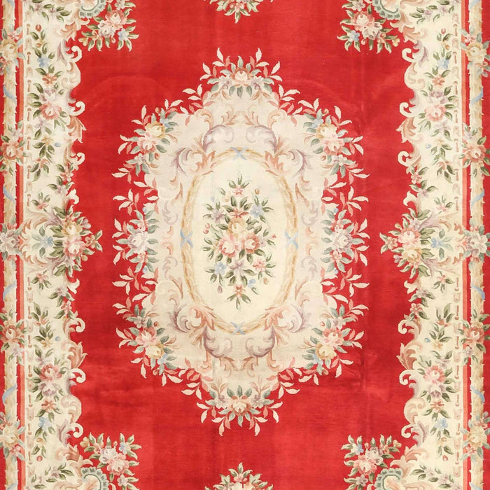 Traditional Red Medallion Rug, tr4049