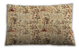 Traditional Classic Rectangular Sun Yellow Lumbar Throw Pillow, 13 inch by 19 inch, lbtr404