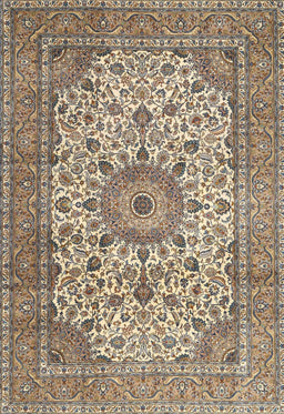 Machine Washable Traditional Brown Rug, wshtr4050