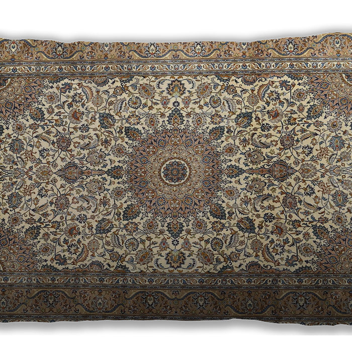Traditional Classic Rectangular Brown Lumbar Throw Pillow, 13 inch by 19 inch, lbtr4050