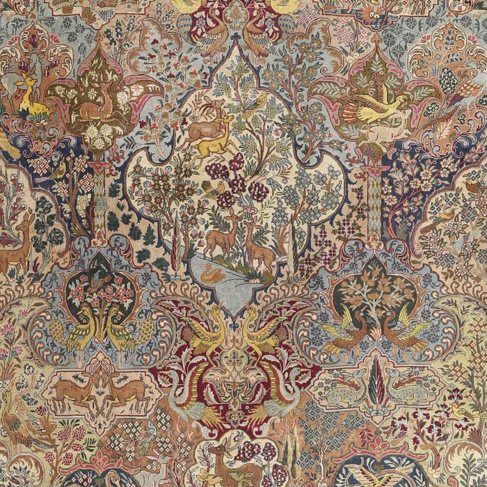 Traditional Chestnut Brown Persian Rug, tr4052