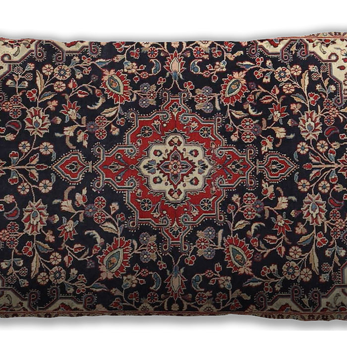 Traditional Classic Rectangular Light Copper Gold Lumbar Throw Pillow, 13 inch by 19 inch, lbtr4053