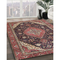 Traditional Camel Brown Persian Rug, tr4054