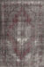 Machine Washable Traditional Rosy Pink Rug, wshtr4058