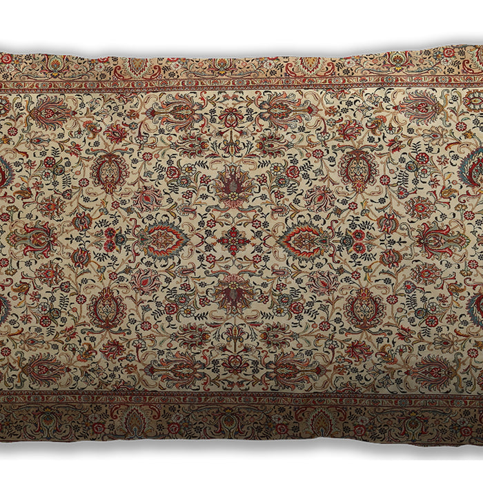 Traditional Classic Rectangular Sienna Brown Lumbar Throw Pillow, 13 inch by 19 inch, lbtr405