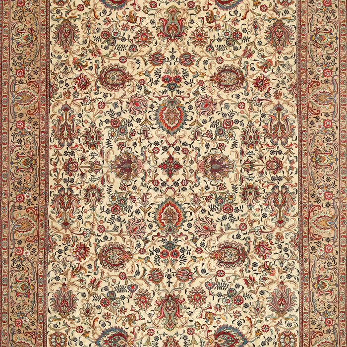 Traditional Sienna Brown Persian Rug, tr405