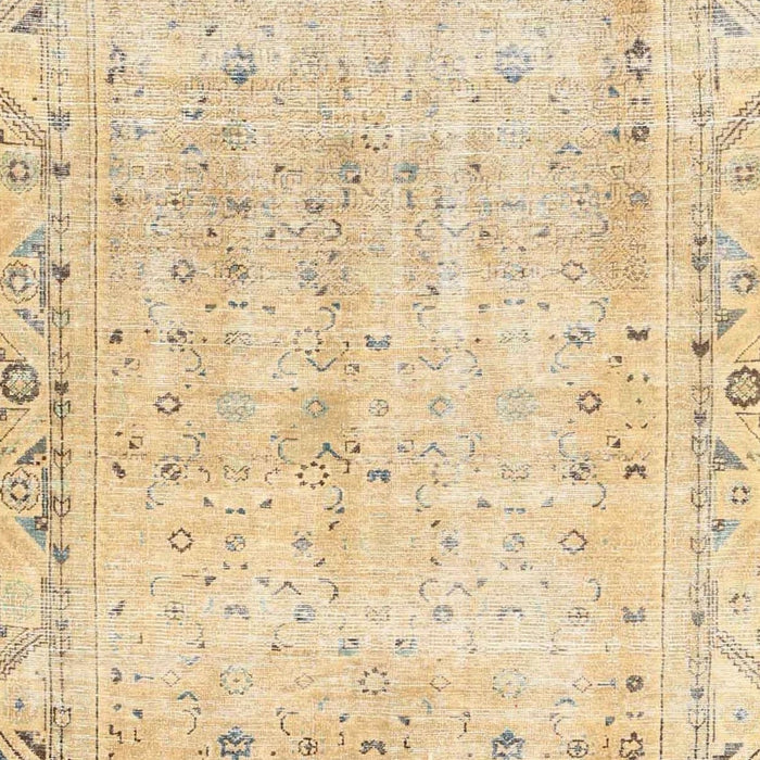 Traditional Sandy Brown Persian Rug, tr4062