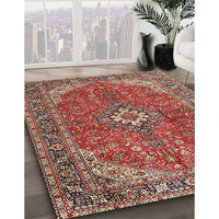 Traditional Red Medallion Rug, tr4064