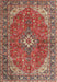 Traditional Red Medallion Rug, tr4064