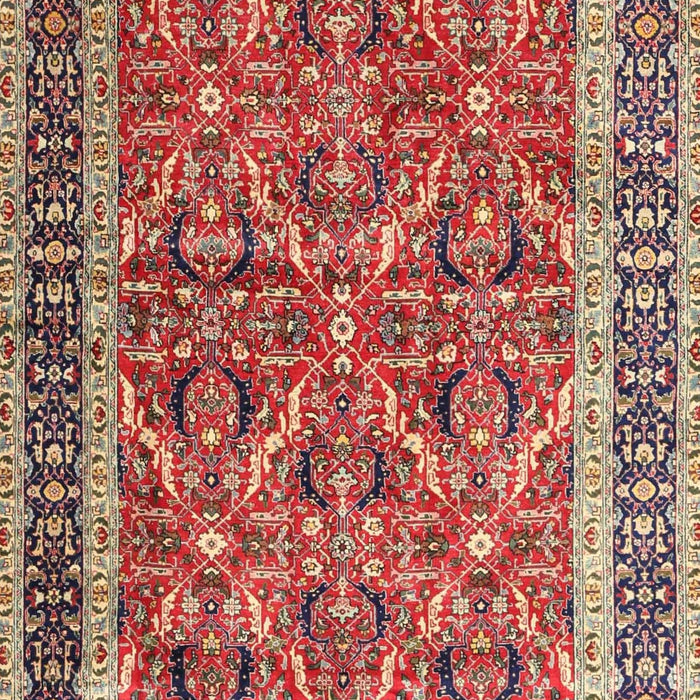 Traditional Fire Brick Red Persian Rug, tr4065
