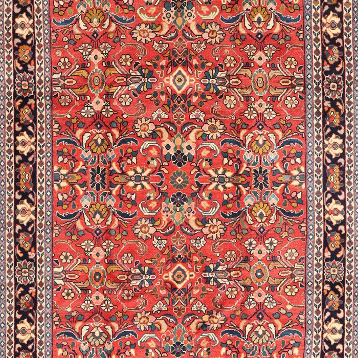 Traditional Light Copper Gold Persian Rug, tr4068