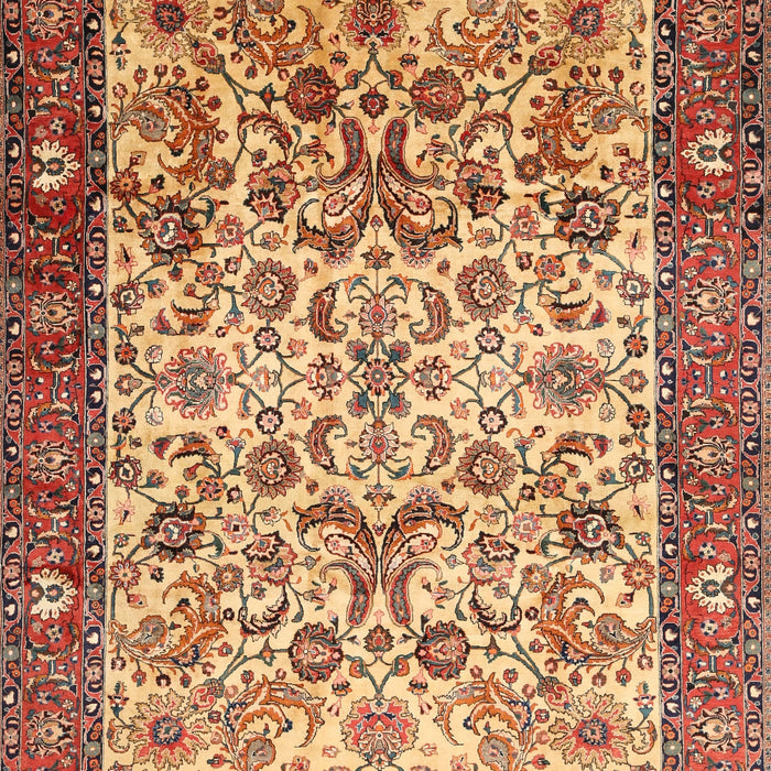 Machine Washable Traditional Fire Brick Red Rug, wshtr406