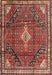 Traditional Orange Salmon Pink Persian Rug, tr4070