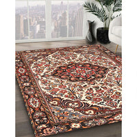 Traditional Saffron Red Persian Rug, tr4072