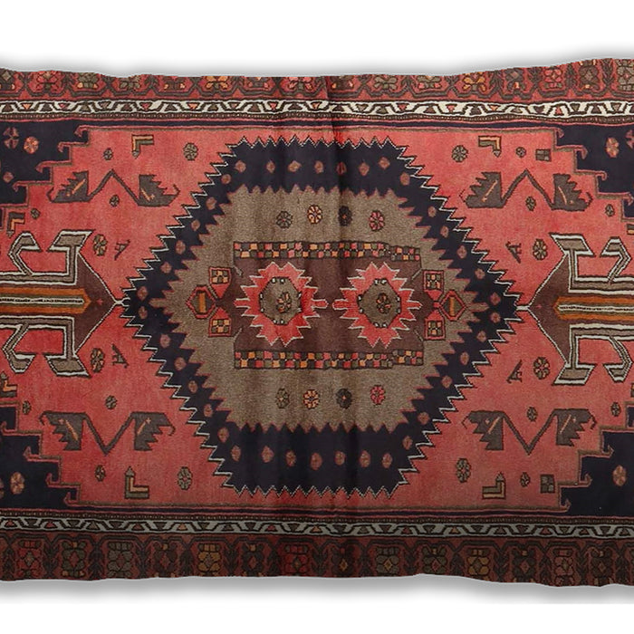 Traditional Classic Rectangular Rust Pink Lumbar Throw Pillow, 13 inch by 19 inch, lbtr4075