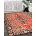 Machine Washable Traditional Sand Brown Rug in a Family Room, wshtr4077