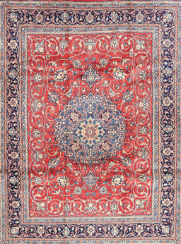 Machine Washable Traditional Tan Brown Rug, wshtr4078