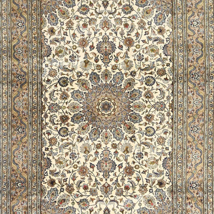 Machine Washable Traditional Brown Rug, wshtr4080