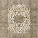Square Traditional Brown Persian Rug, tr4080