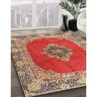 Traditional Red Medallion Rug, tr4084