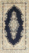 Traditional Khaki Gold Medallion Rug, tr4085