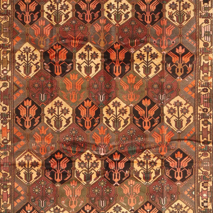 Traditional Orange Persian Rug, tr4086