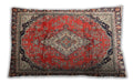 Traditional Classic Rectangular Fire Brick Red Lumbar Throw Pillow, 13 inch by 19 inch, lbtr408