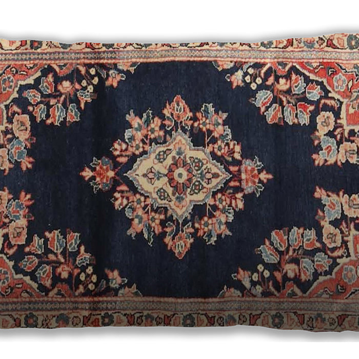 Traditional Classic Rectangular Purple Lumbar Throw Pillow, 13 inch by 19 inch, lbtr4090