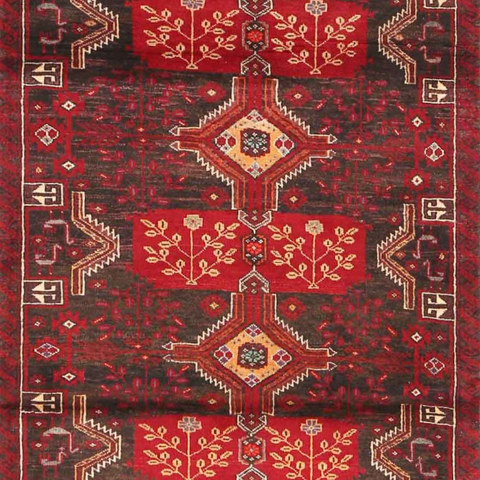Traditional Sienna Brown Persian Rug, tr4091
