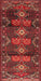 Machine Washable Traditional Sienna Brown Rug, wshtr4091