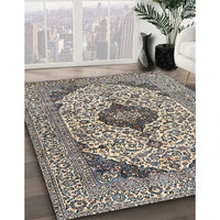 Traditional Tan Brown Persian Rug, tr4094