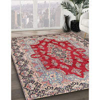 Traditional Tan Brown Persian Rug, tr4096