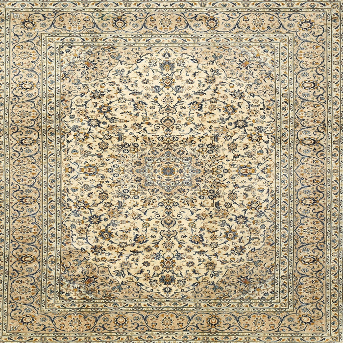 Square Traditional Brown Persian Rug, tr409