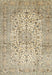 Machine Washable Traditional Brown Rug, wshtr409