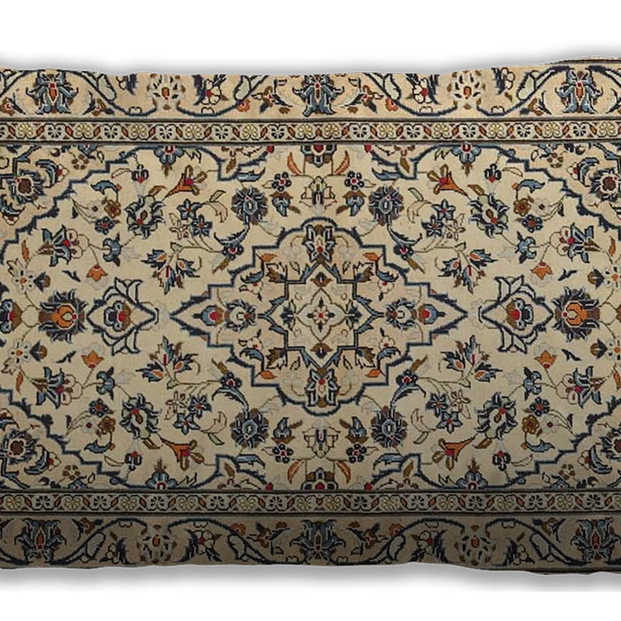 Traditional Classic Rectangular Brown Lumbar Throw Pillow, 13 inch by 19 inch, lbtr4101