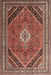 Traditional Saffron Red Persian Rug, tr4108