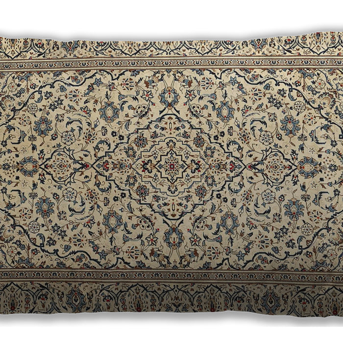 Traditional Classic Rectangular Brown Lumbar Throw Pillow, 13 inch by 19 inch, lbtr4109